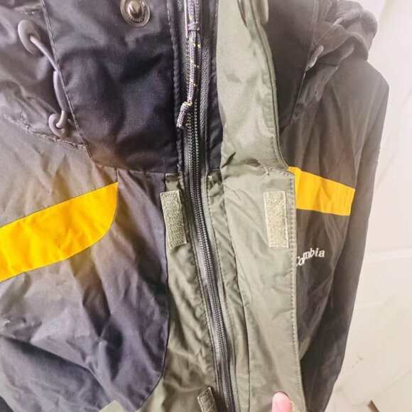 Columbia Men's Eager Air Interchange Jacket Surplus Green, XL - Picture 8 of 13